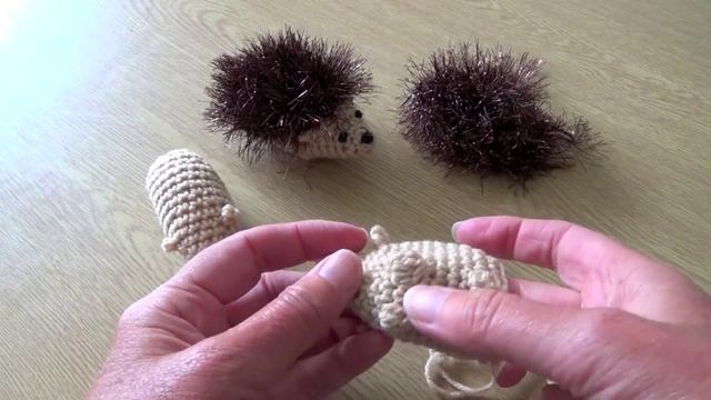 Crochet Amigurumi Baby Hedgehogs