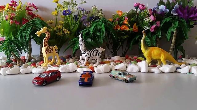 2005 Ford Mustang - Tomica Toy Car - Nissan NoteNissan X - Trail