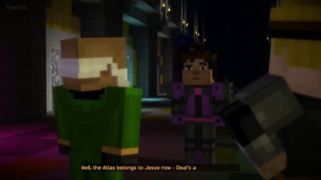 Minecraft: Story Mode - EPISODE 8 - THE ENDING! MINECAFT STORY MODE FINAL SCENE (PART 4)