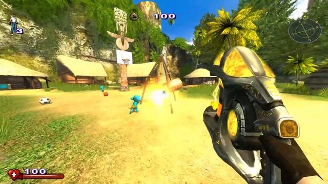 Прохождение Serious Sam 2 - Джунгли #1