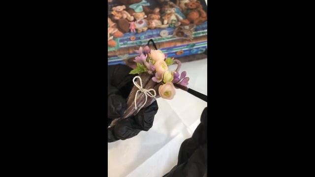 Как зонтик превратился в брошь