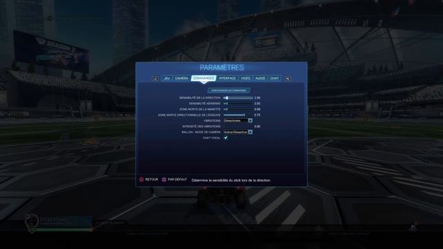 ROCKET LEAGUE PS4/PC - LES BONS PARAMETRES + CHOSE IMPORTANTE SUR PS4 !