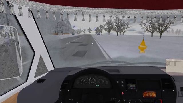 OMSI 2. Рута-25 ПЕ. Большая Деревня. Маршрут 30.