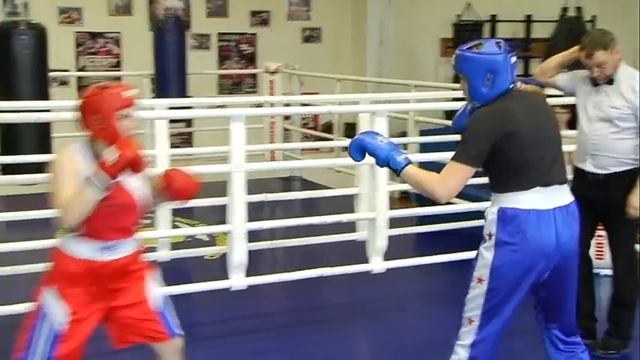 Кикбоксинг 19.01.2020г. Минина Виолетта и Жмака Полина