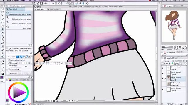 MC OC- Trade,Petunia-  Speedpaint-