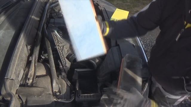 Замена фильтров Toyota и Renault