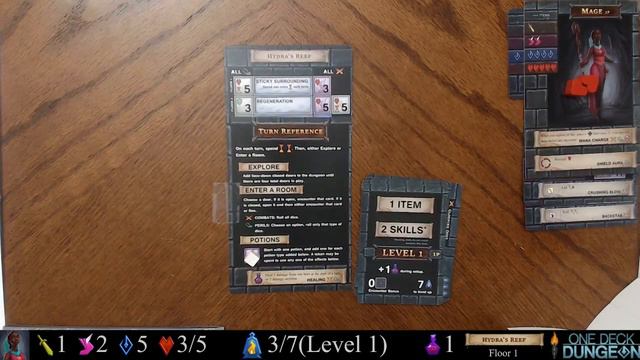 One Deck Dungeon Demo + Playthrough