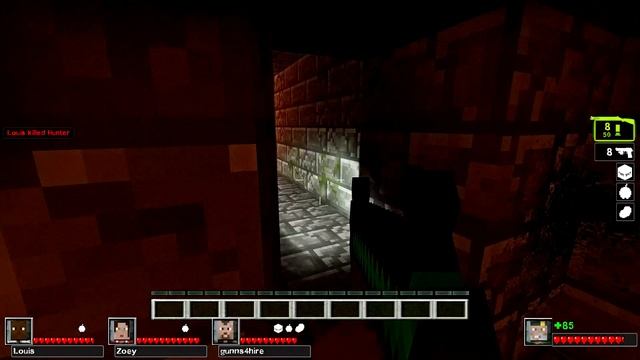 Left 4 Dead 2 ★ DEATHCRAFT 2 - MINECRAFT ★ Part 3 ★ Custom Zombies