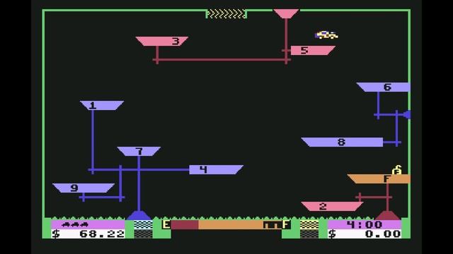 Game Of The Day 3137 Space Taxi (スペース・タクシー)   Muse Software 1984