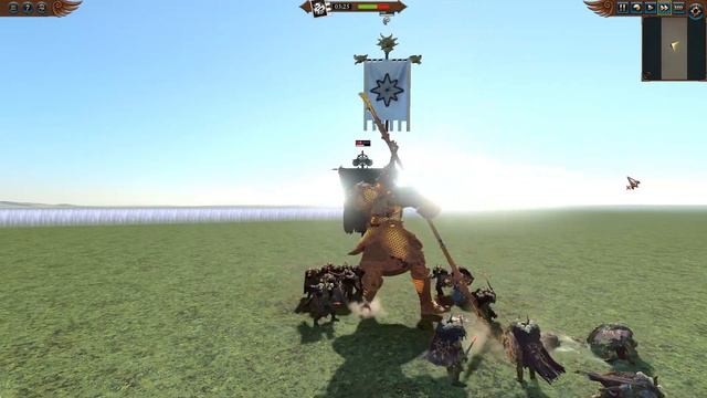Terracotta Sentinel VS Aspiring Champions. Total War Warhammer 3