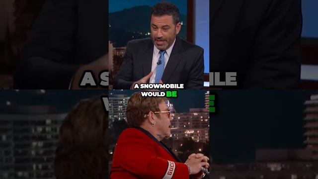 Behind The Scenes  Stevie Wonder Takes The Wheel Of A Snowmobile!#eltonjohn