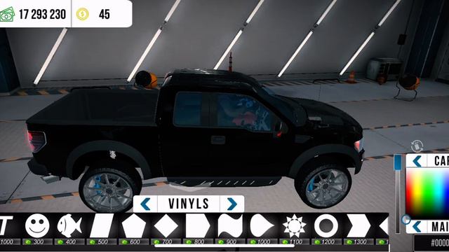 Как сделать в Car Parking золотой цвет