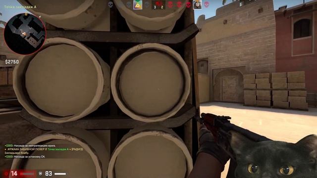 Такой клатч смогут повторить всего 0.1% людей!!! Counter-Strike: Global Offensive