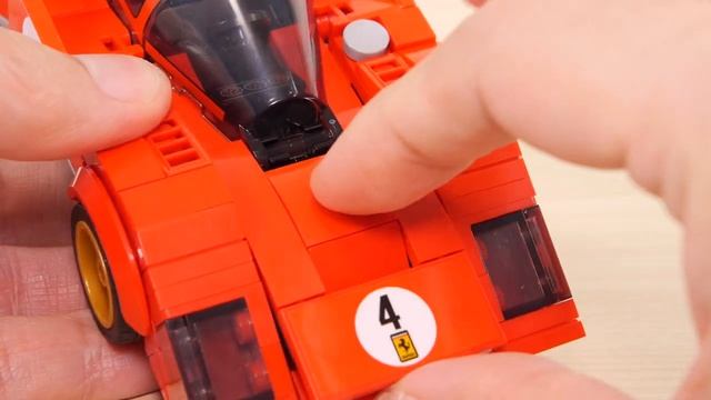 レゴ スピードチャンピオン フェラーリ512M 76906 ／ LEGO Speed Champions 1970 Ferrari 512 M Speed Build & Review