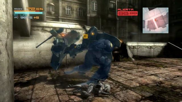 Metal Gear Rising Con Los Gráficos A Tope (No Se Porque Se Ve Así Después De Renderizarlo :c)