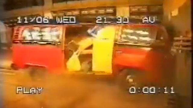 VW transporter T2 crash test