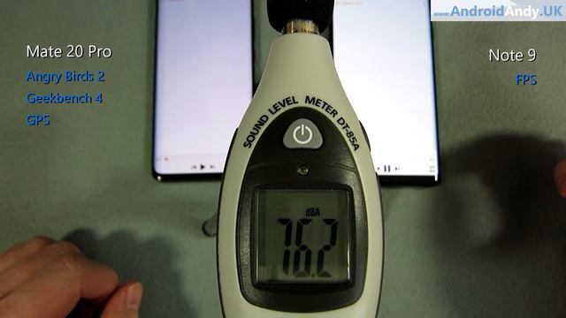 Huawei Mate 20 Pro Vs Samsung Galaxy Note 9 (FPS, Benchmark, Speakers, GPS, Screen, Browser)