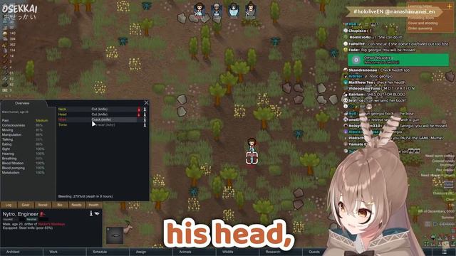 Mumei Was Too Scared To Play Rimworld AgainHololive EN  Nanashi Mumei