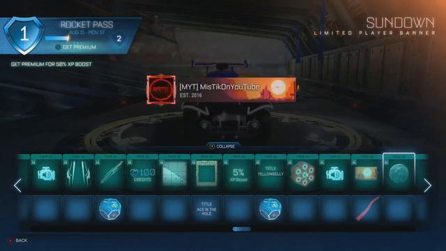 ROCKET LEAGUE: *NEW* SEASON 4 ROCKET PASS [SHOWCASE]