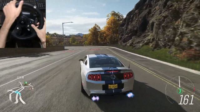 Forza Horizon 4 Toby Marshall Ford Mustang Shelby Need For Speed | g920 Steering Wheel gameplay