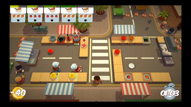 Overcooked.Тёма и НАстенка угарные поворята