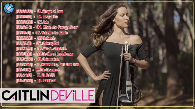 The Very Best Violin Of Caitlin De Ville - Caitlin De Ville Greatest Hits Full Album 2020