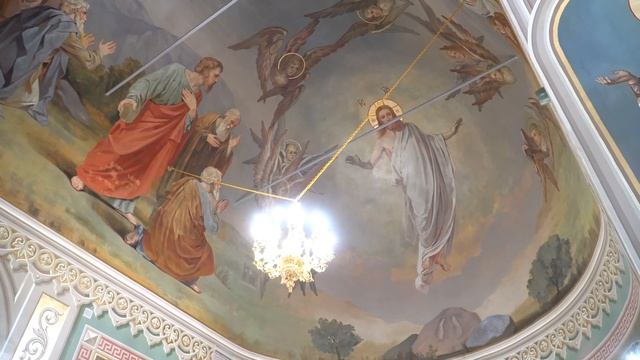 Освящение храма в честь иконы Божией Матери Живоносный источник в Саровской пустыни