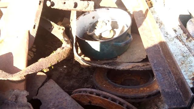 Открыл сезон по сбору металлолома , Хороший результат