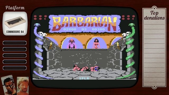 #3 Barbarian: The Ultimate Warrior на Commodore 64 | Old Old Games | Старые, старые игры