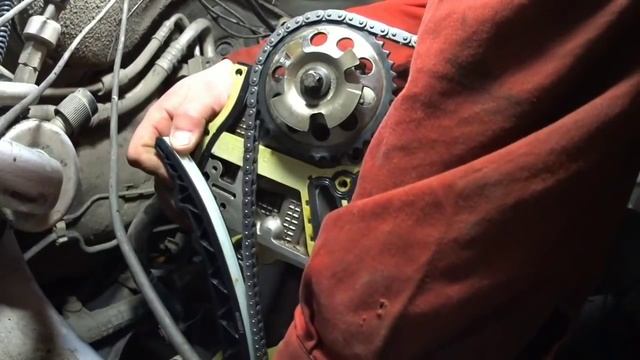 Замена и установка цепи ГРМ