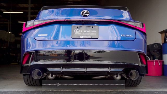 All New 2021 IS350 With  ARK Performance GRiP Exhaust