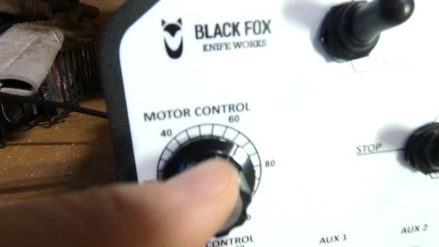 Black Fox ONE 2x72 Belt Grinder - 12