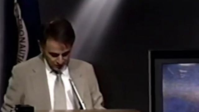 Carl Sagan Unveils The Pale Blue Dot Image