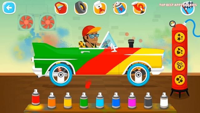 Build & Drive Cars Game For Kids: Garage Master ? Top Best Apps For Kids