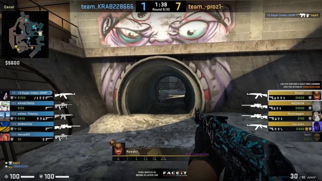 CSGO - FACEIT Match Highlights