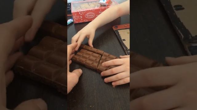 Как сделать бесконечную шоколадку. Проверка лайфхака.