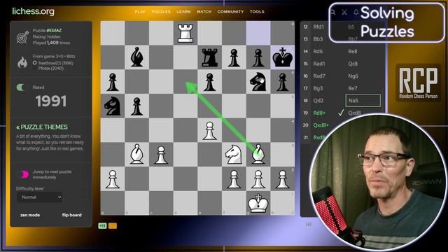 Solving 4/4 Lichess Puzzles (1978-2039)
