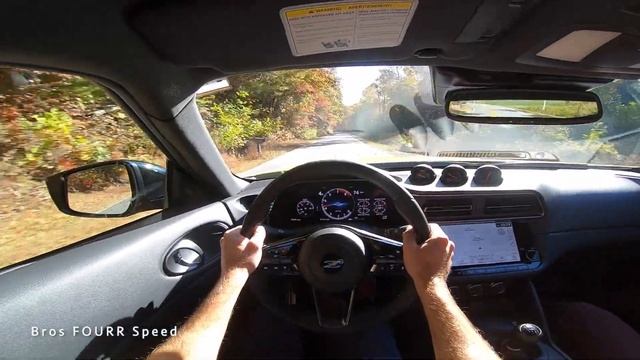 2023 Nissan Z Performance 6 Speed Manual: POV Mountain Drive! Exhaust Audio