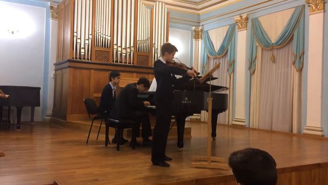 Ф.Мендельсон. Соната F-moll (3-я часть), исп. Дарья Седых