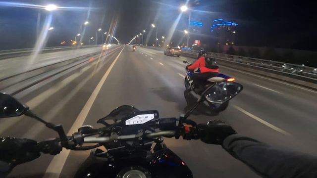 Ночная мото прогулка в казани