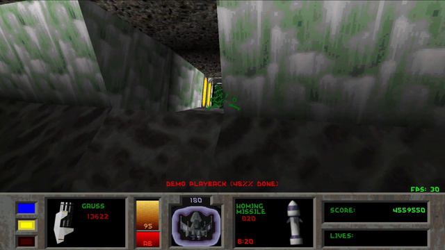 Descent 2 Counter Strike Level 23 - Difficulty Level Insane