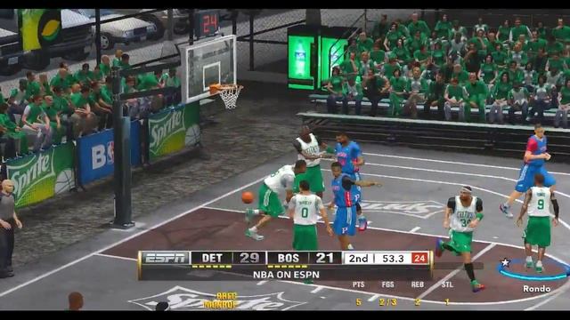 Detroit Vs Boston - Round 1 Street Tournament With NBA Street 2K13 V2
