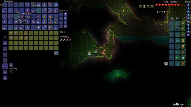 Let's Play Terraria 1.3 (S2) Ep. 29 - My Very First Eternia Crystal