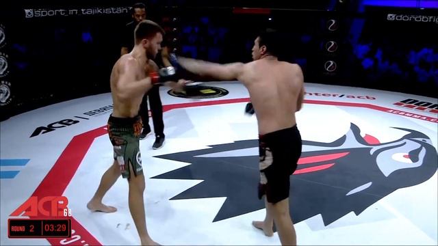 Ахмад Вали Хотак Vs. Денис Канаков | Ahmad Wali Hotak Vs. Denis Kanakov | ACB 68 - Young Eagles 21