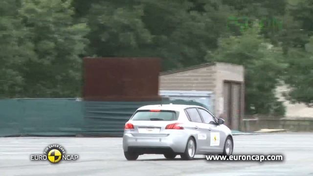 Peugeot 308 Esc Car Crash Test - Euro NCAP 2013