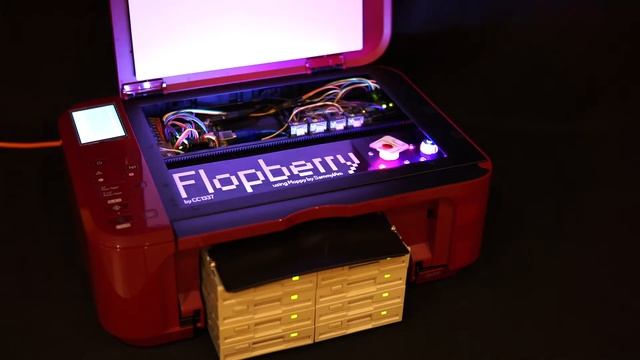Flopberry: Raumpatrouille Orion Theme On Floppy Drives And Stepper Motors