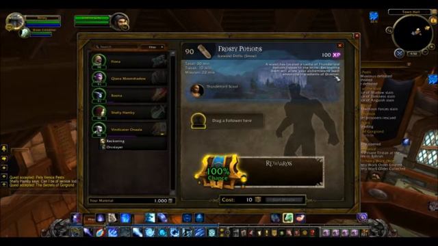 WoW Warlords Of Draenor Beta Levels 92-93 Part 29