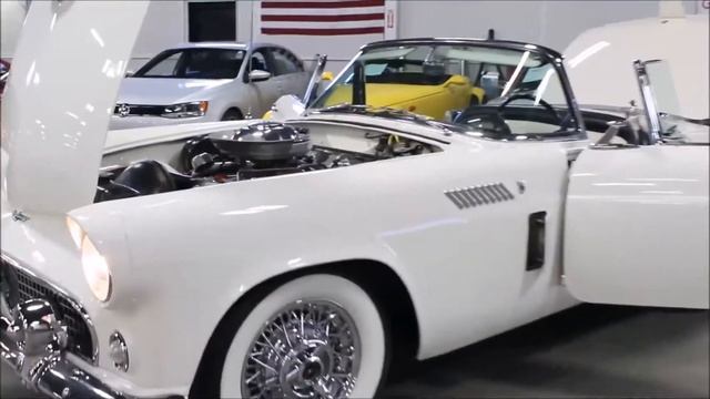 1956 Ford Thunderbird White Tc