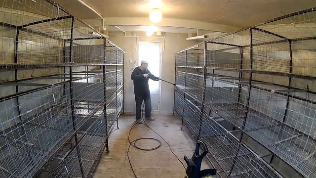 Дезинфекция курятника. Озоноция.