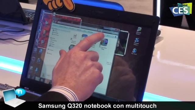 Samsung Q320 Notebook Multitouch